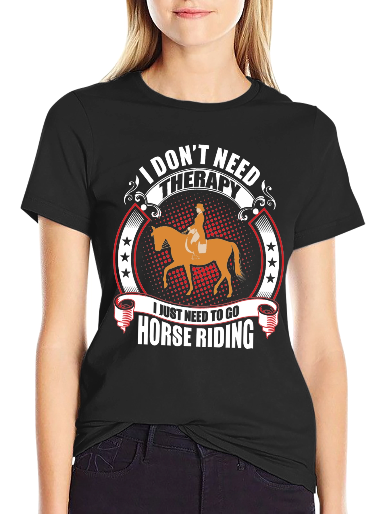 Horse Riding Therapy T-Shirt