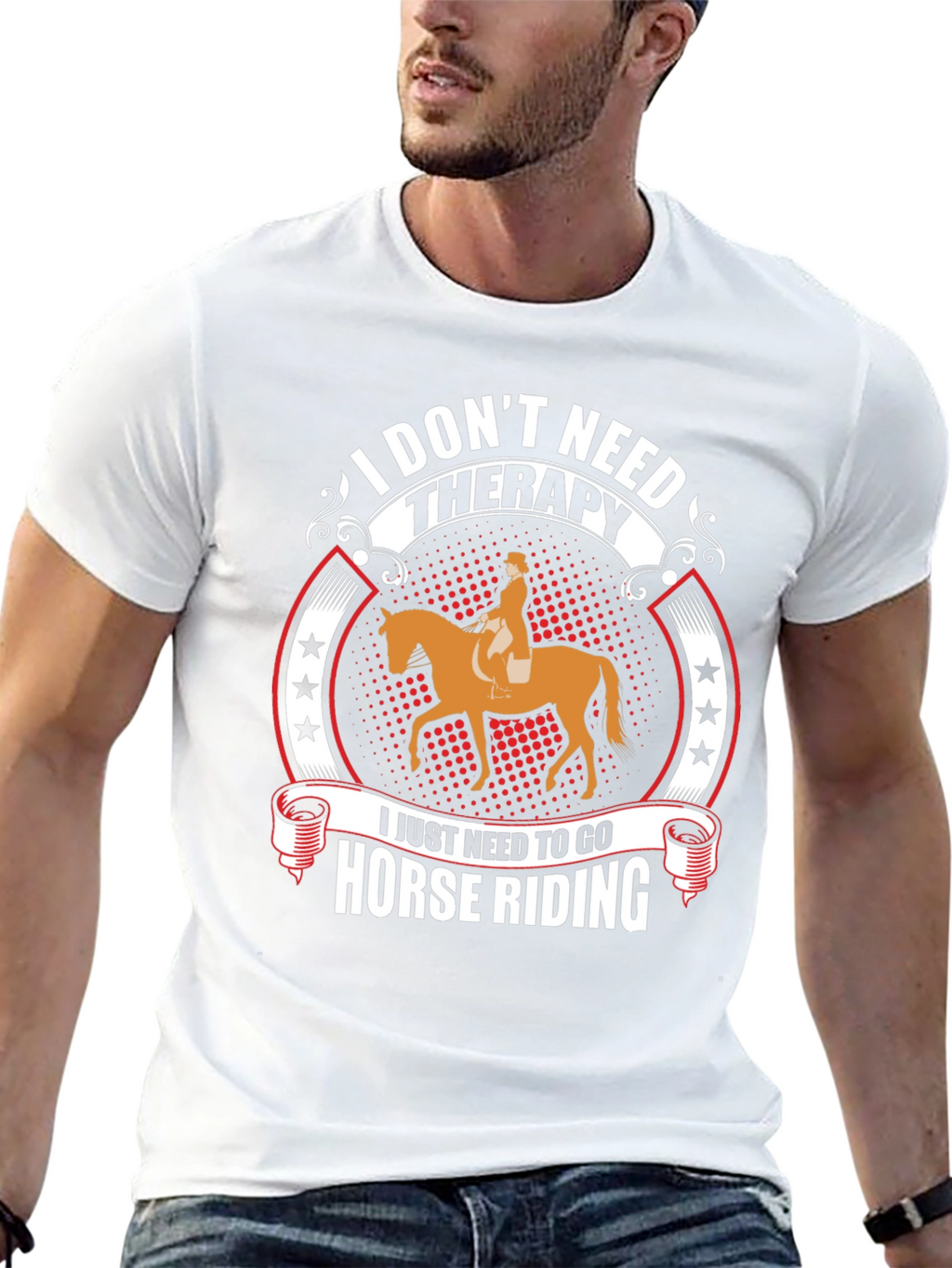 Horse Riding Therapy T-Shirt