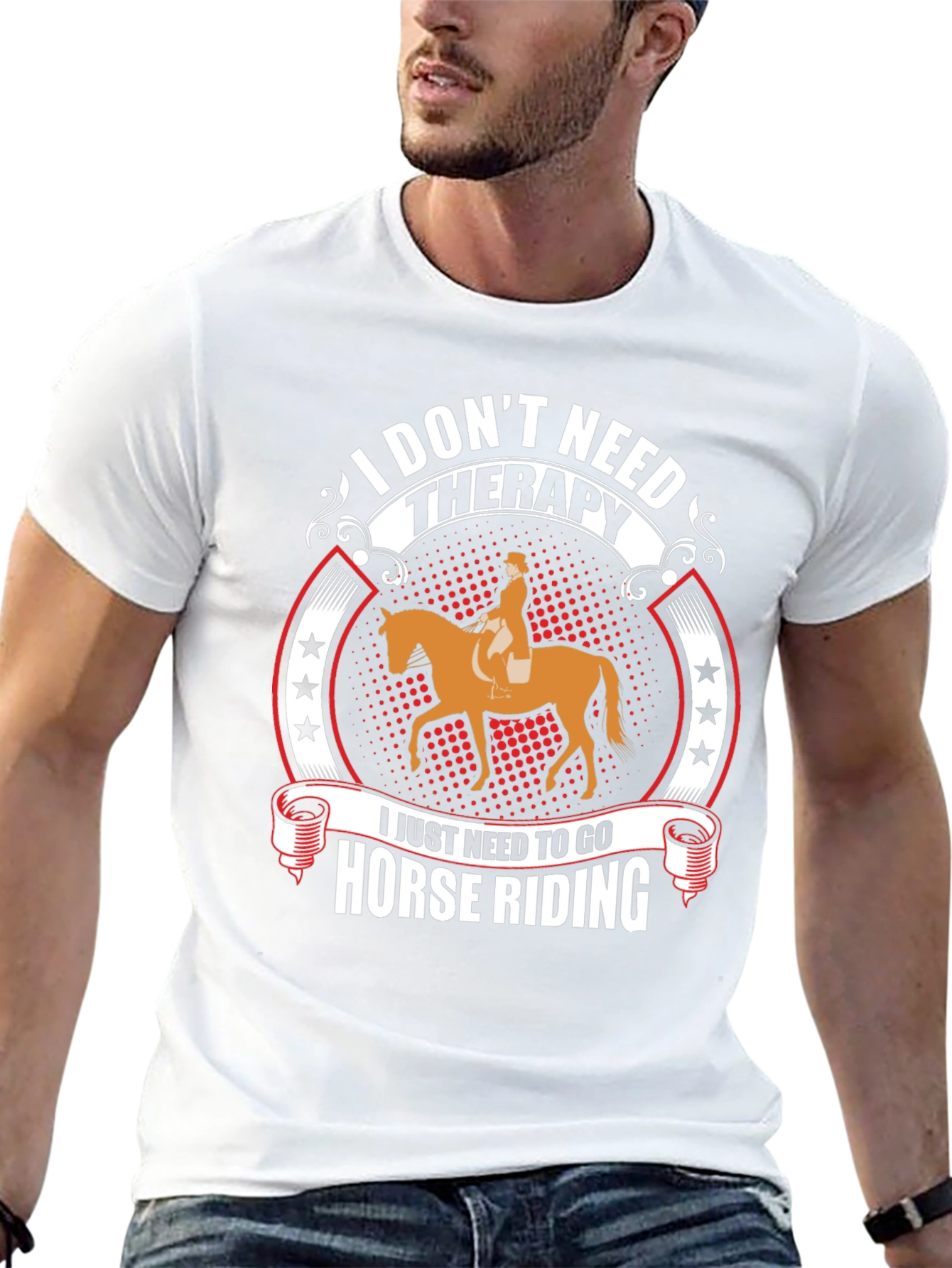 Horse Riding Therapy T-Shirt