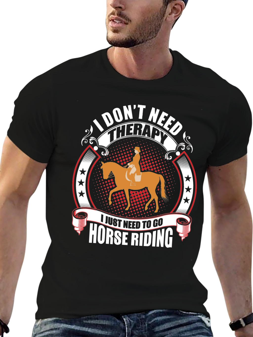 Horse Riding Therapy T-Shirt