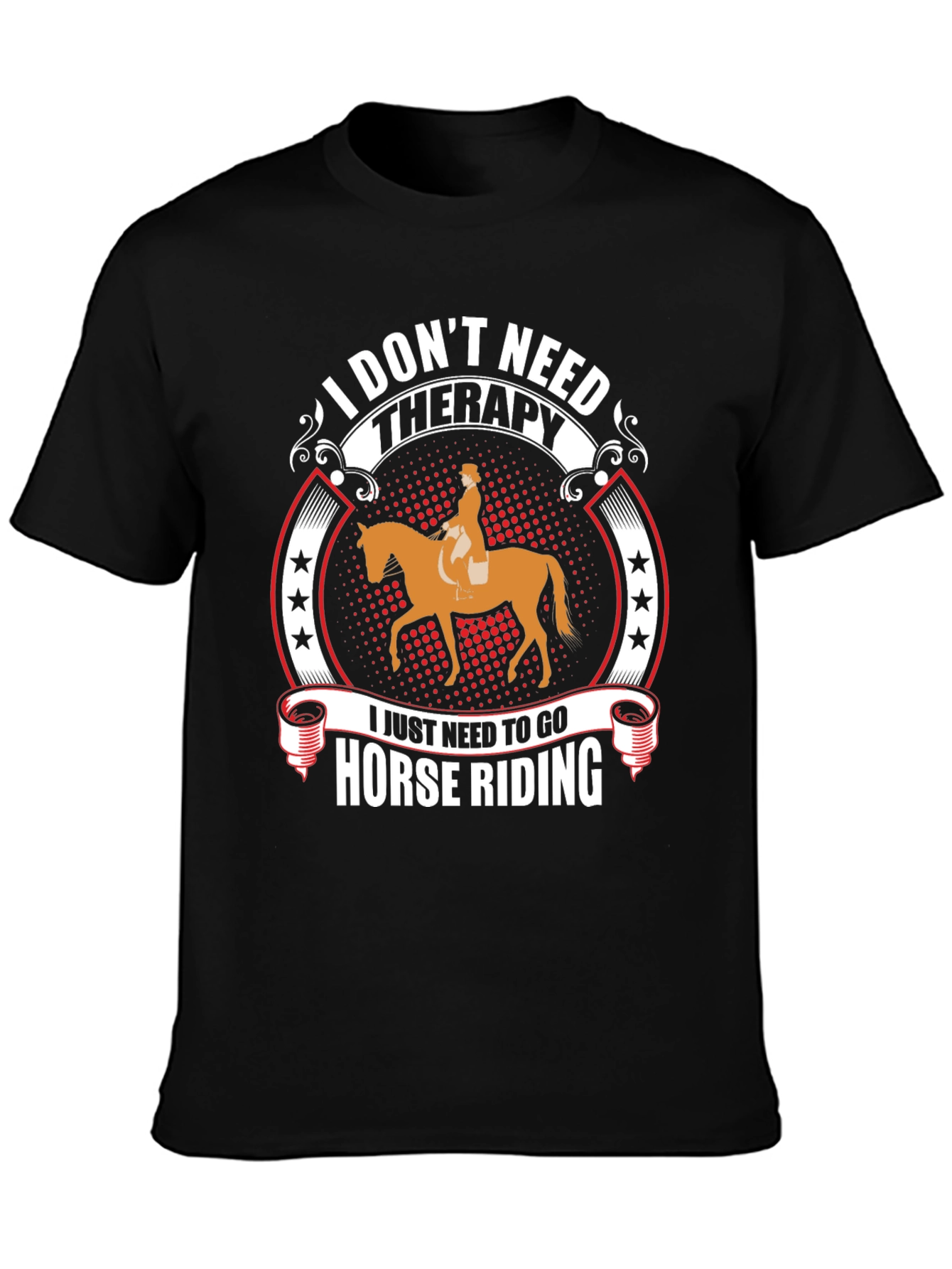 Horse Riding Therapy T-Shirt