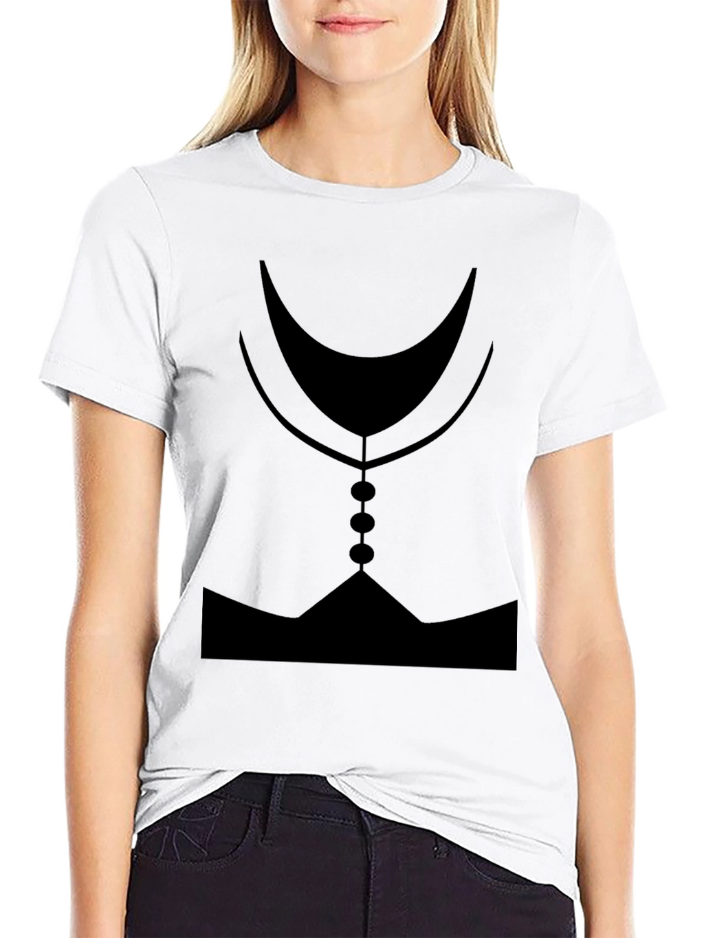 Mystic Silhouette Graphic Tee - Black