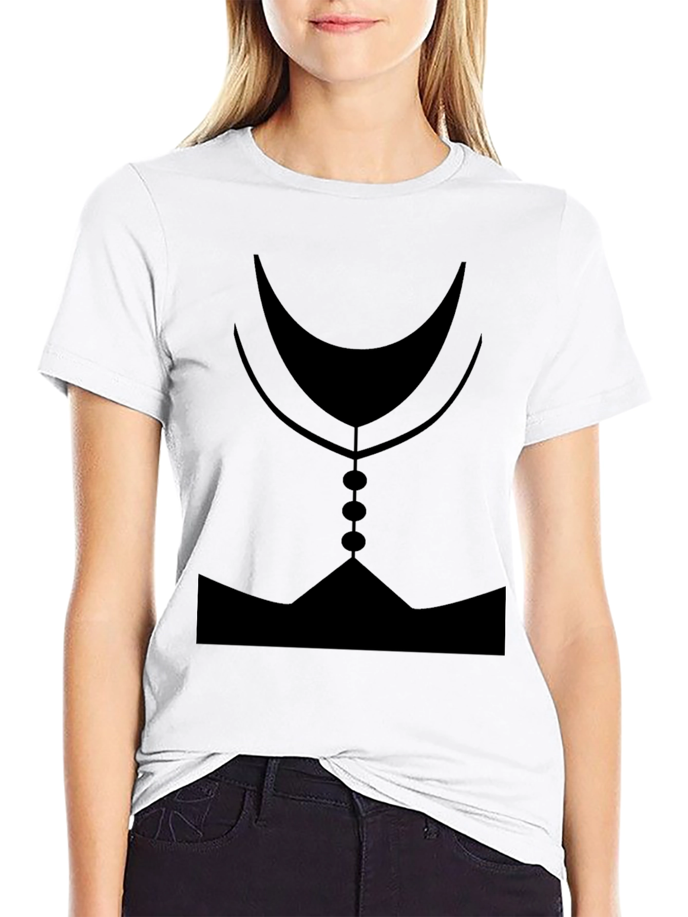 Mystic Silhouette Graphic Tee - Black