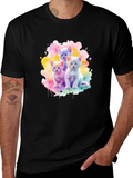 Watercolor Kittens T-Shirt