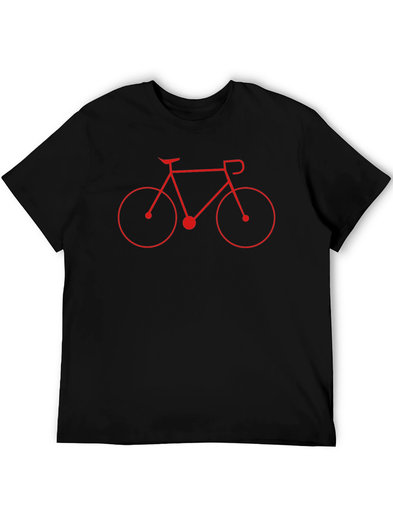 Cool Bike Graphic Tee - Black