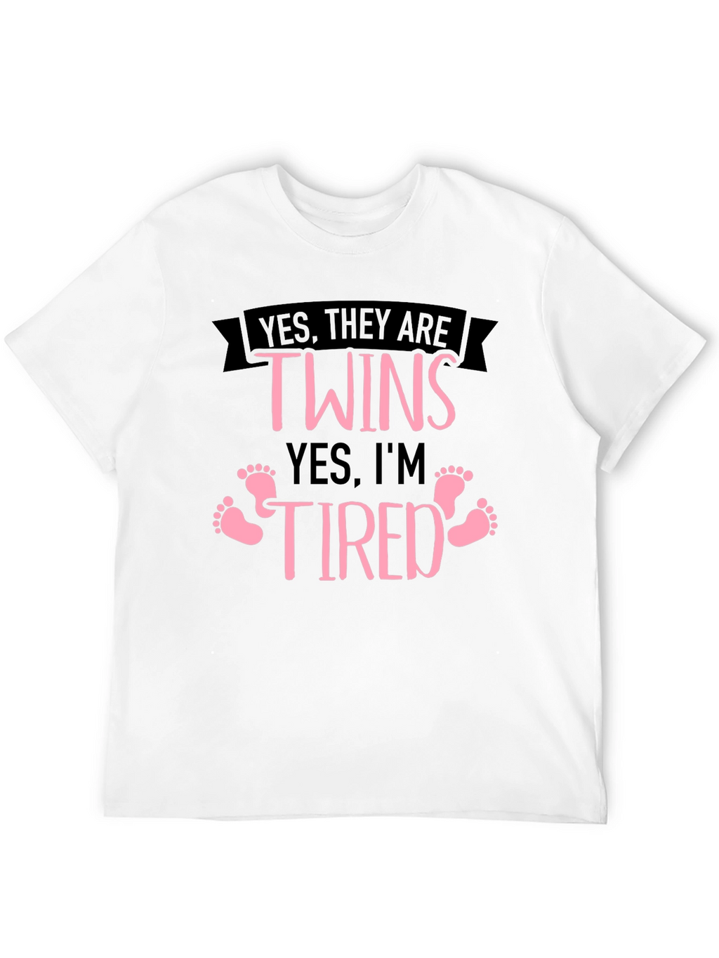 Twins Tired Black T-Shirt