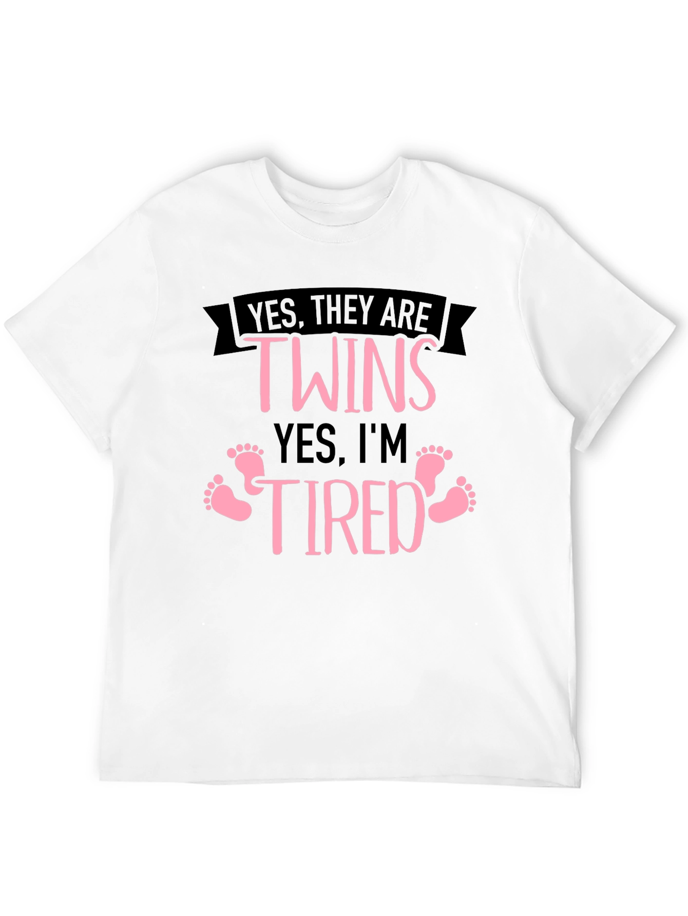 Twins Tired Black T-Shirt