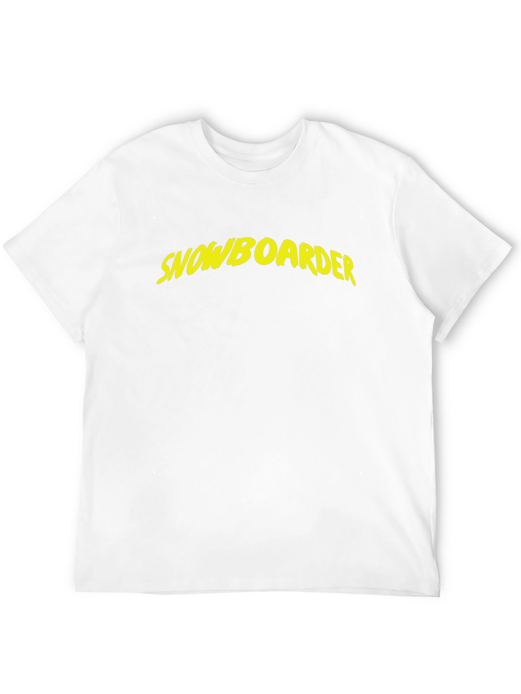 Snowboarder Graphic Black T-Shirt