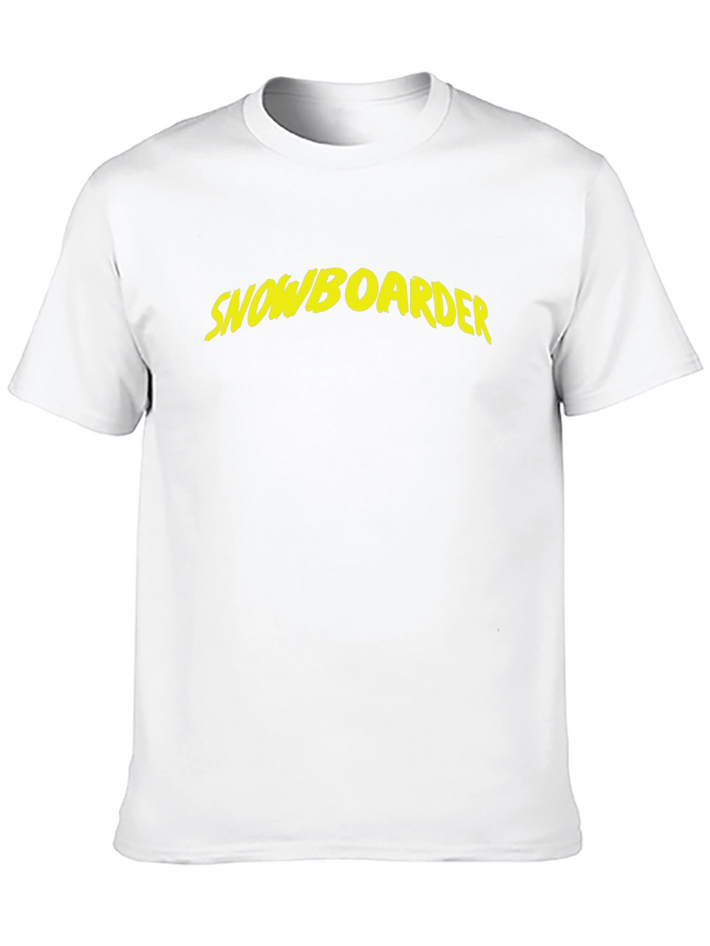 Snowboarder Graphic Black T-Shirt