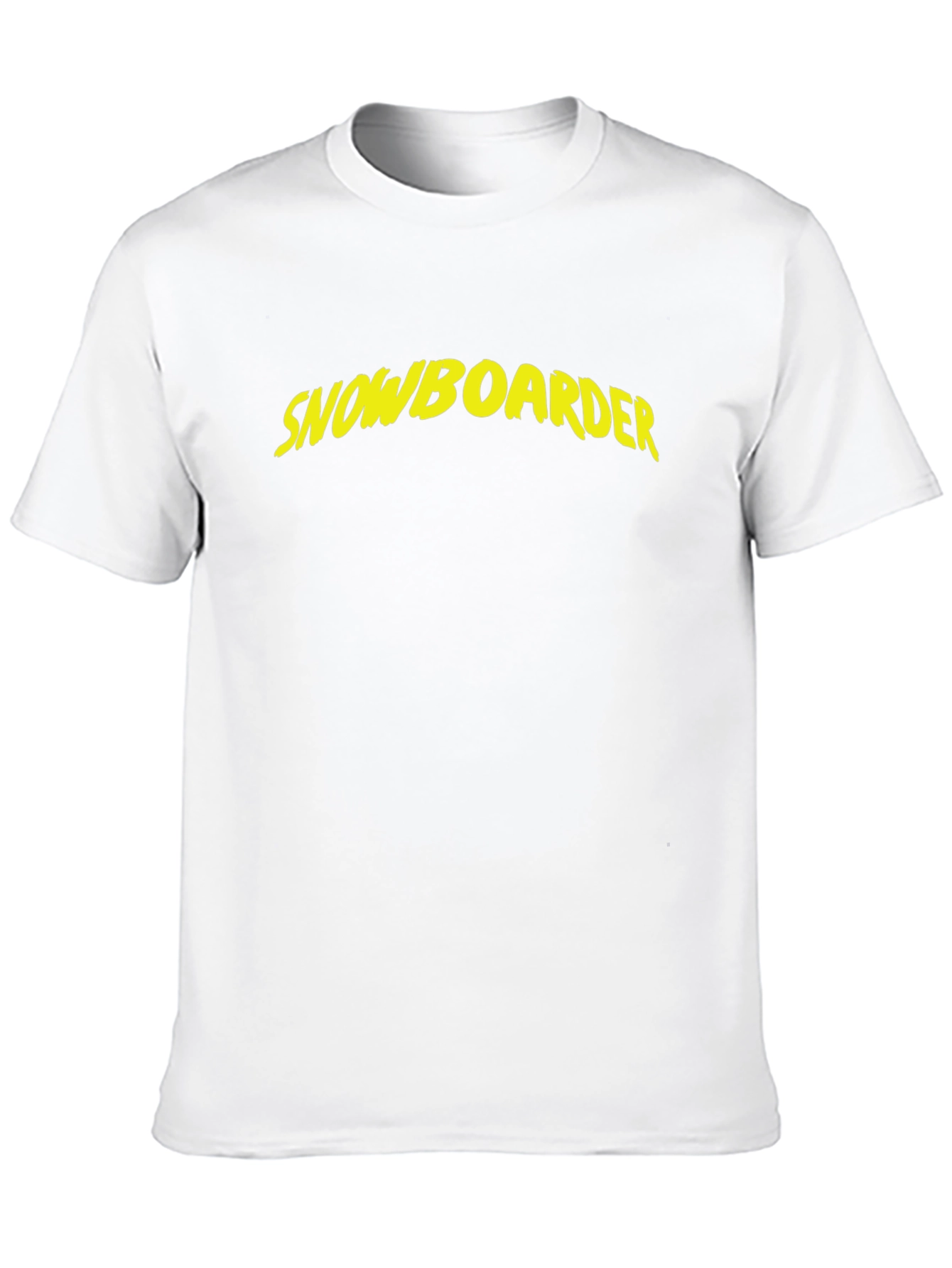 Snowboarder Graphic Black T-Shirt