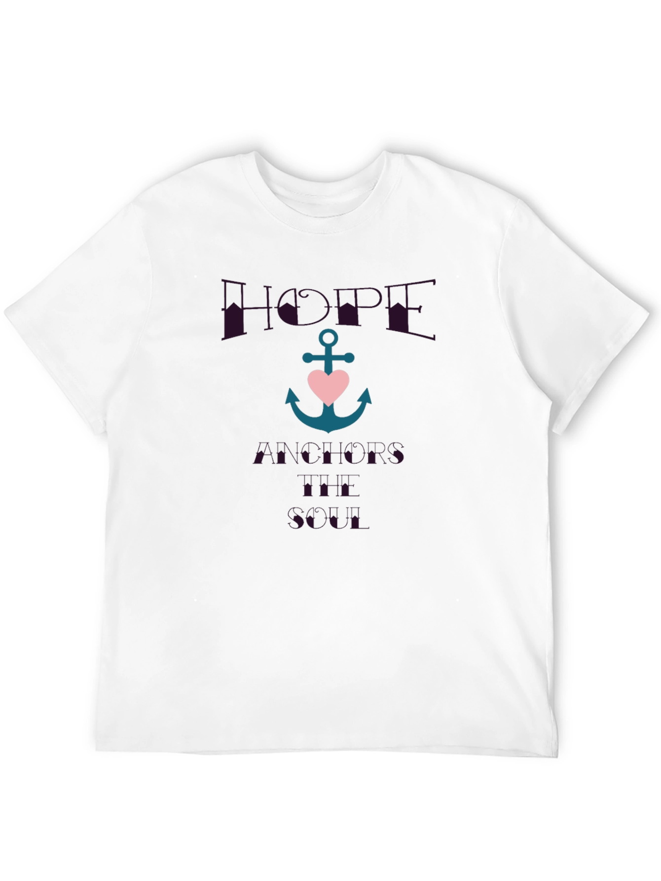 Hope Anchors the Soul Graphic T-Shirt