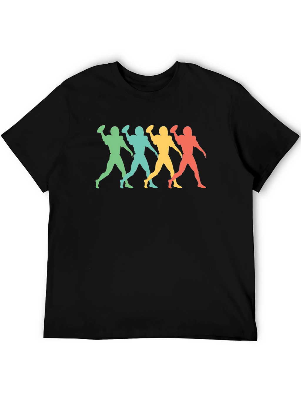 Retro Football Player Graphic Tee