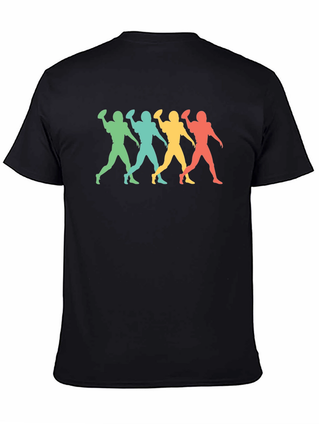 Retro Football Player Graphic Tee