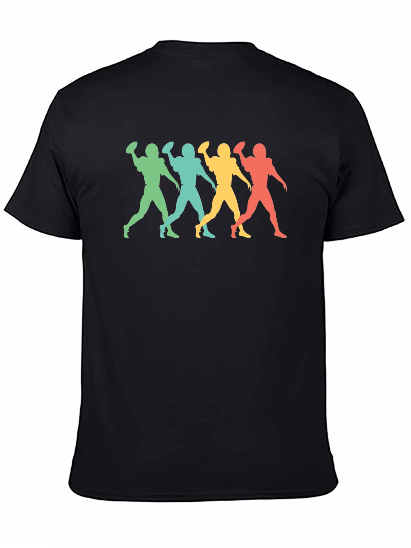 Retro Football Player Graphic Tee