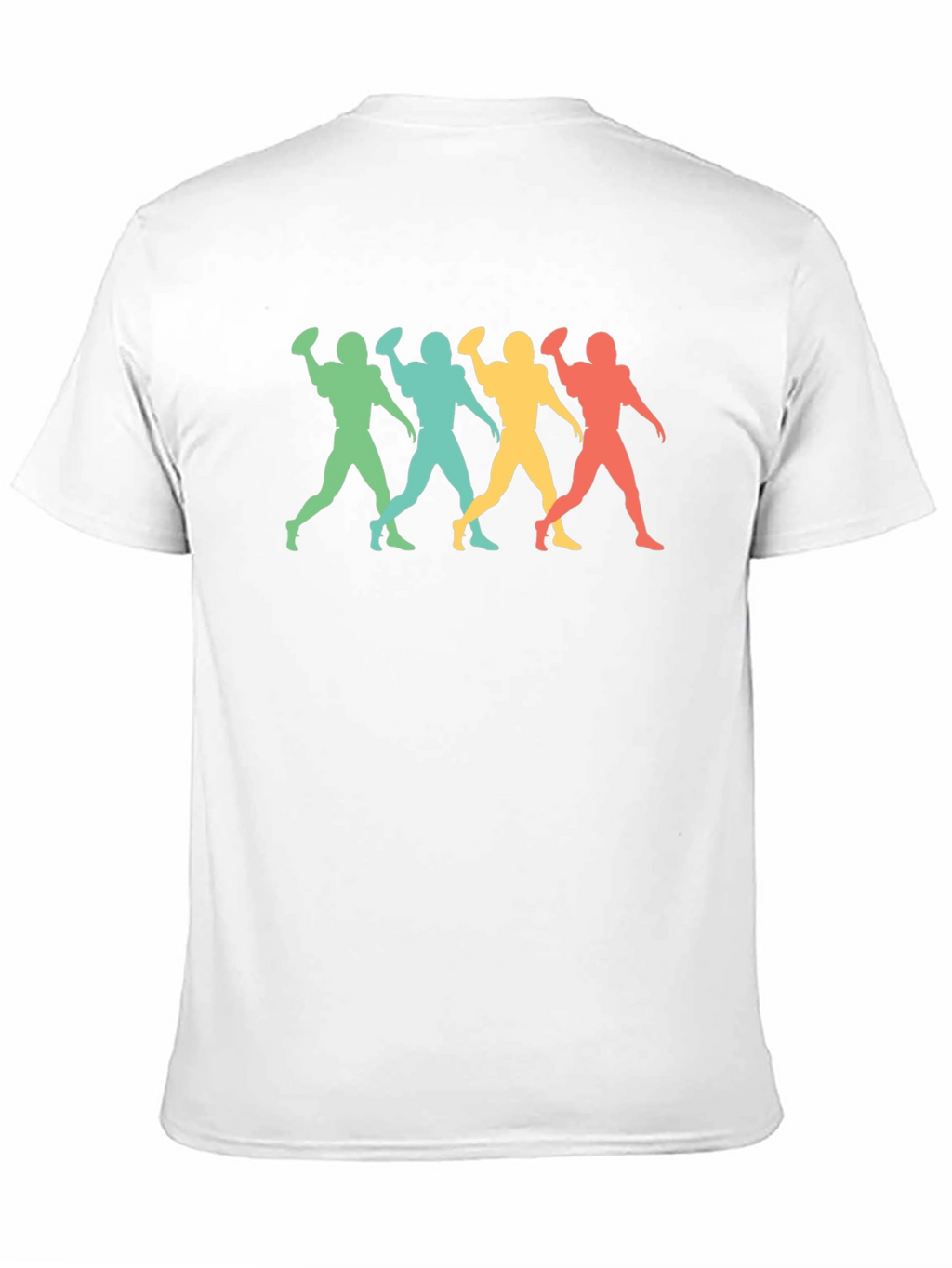 Retro Football Player Graphic Tee