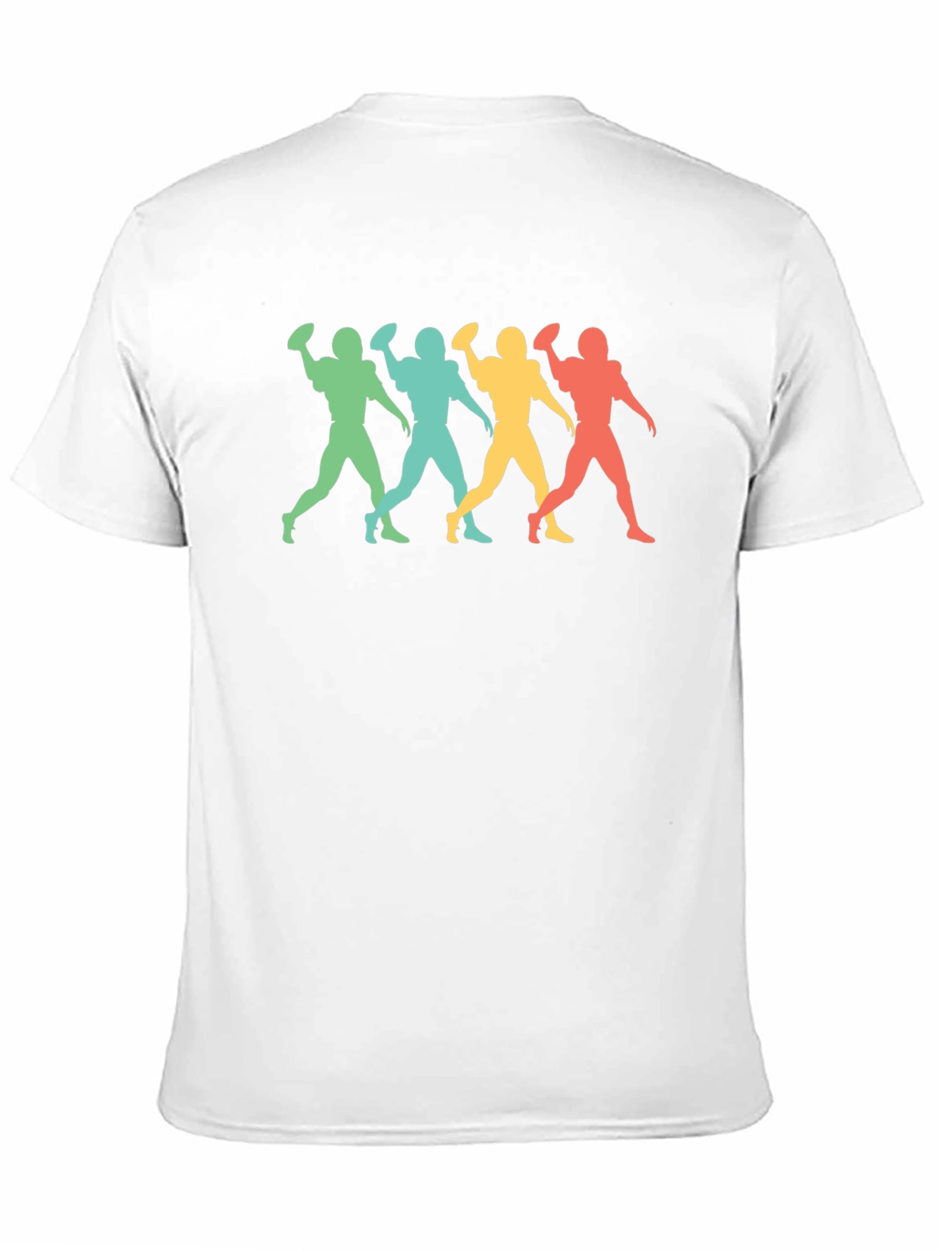 Retro Football Player Graphic Tee