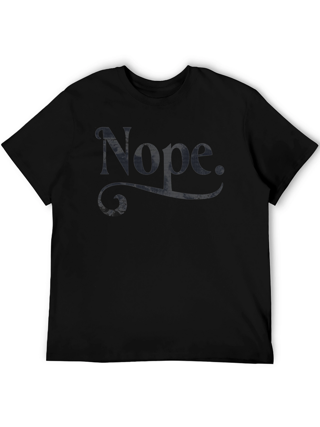 Nope Graphic Tee - Soft Cotton Casual T-Shirt