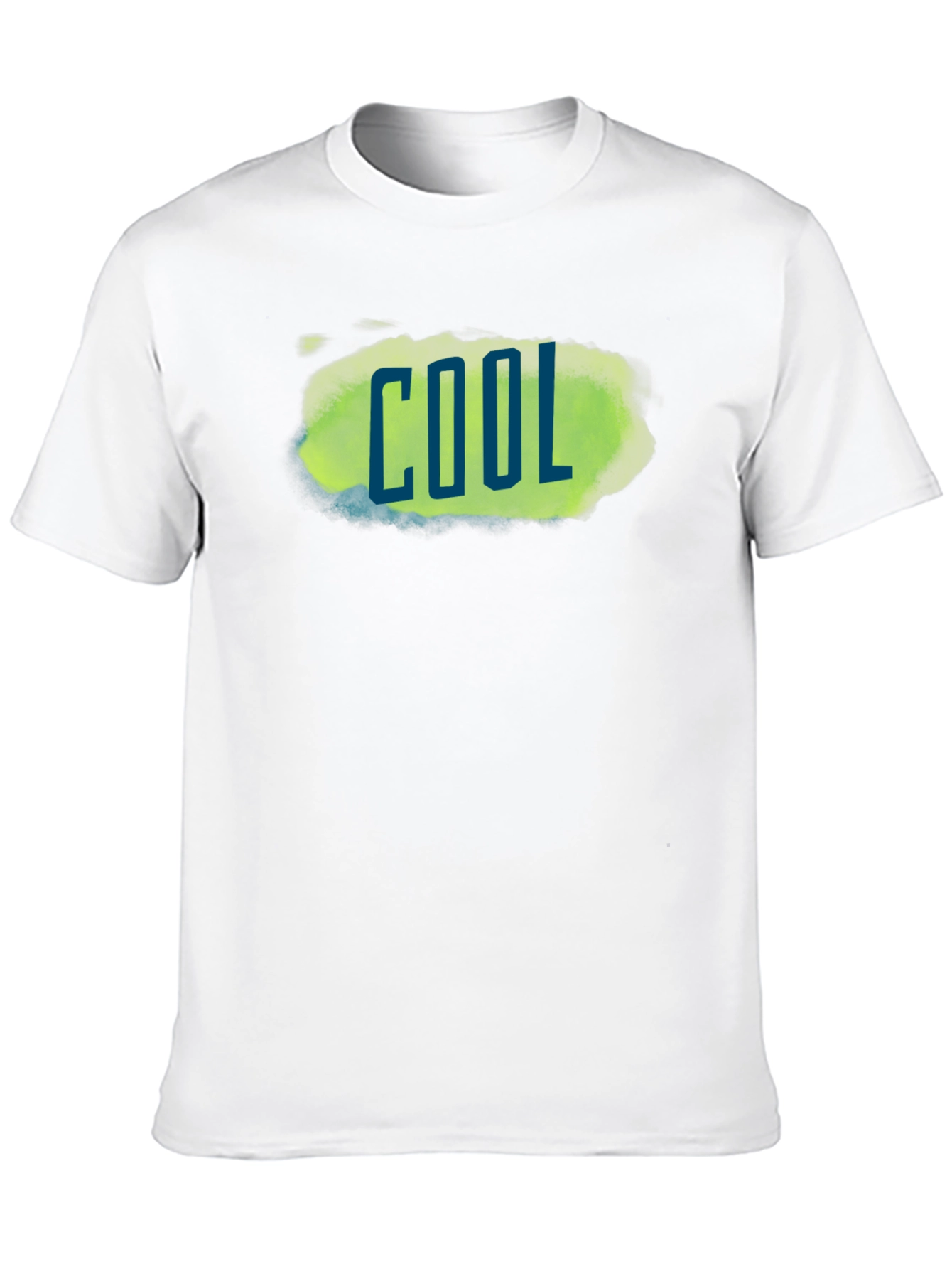 Cool Graphic Print Mens T-Shirt - Black