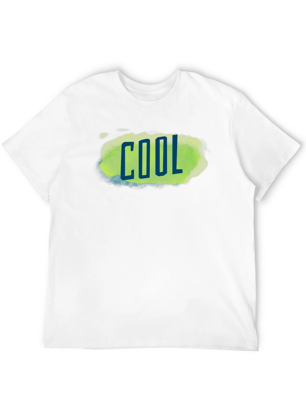 Cool Graphic Print Mens T-Shirt - Black