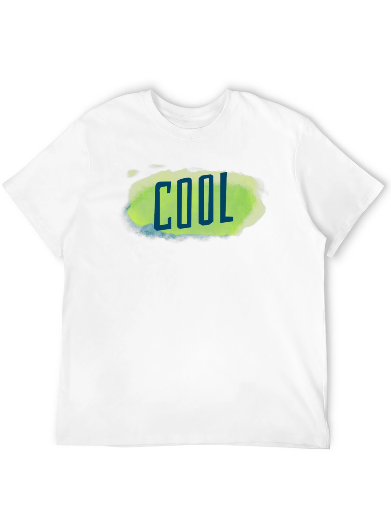 Cool Graphic Print Mens T-Shirt - Black