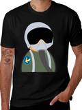 Pilot Cartoon T-Shirt