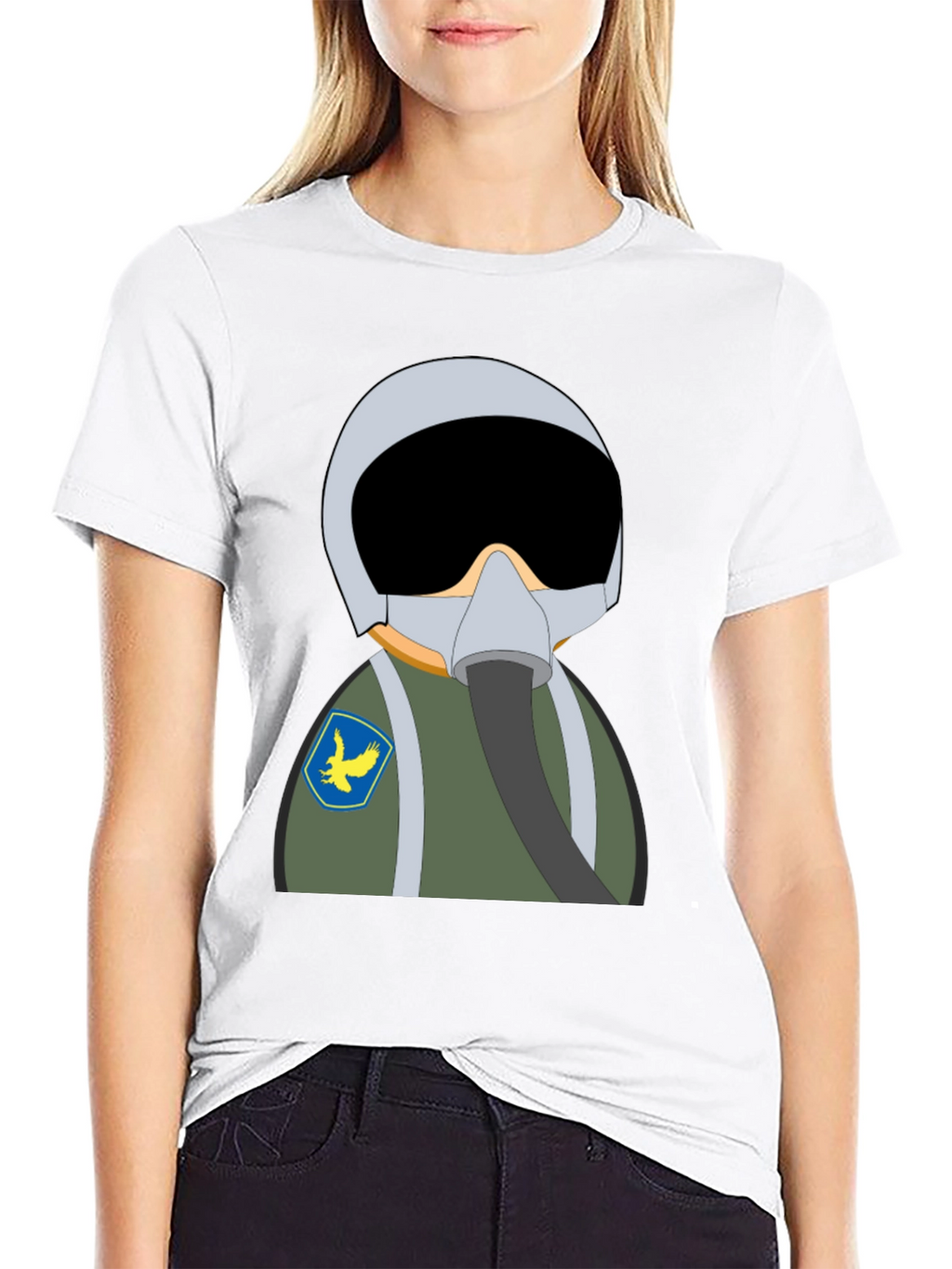 Pilot Cartoon T-Shirt