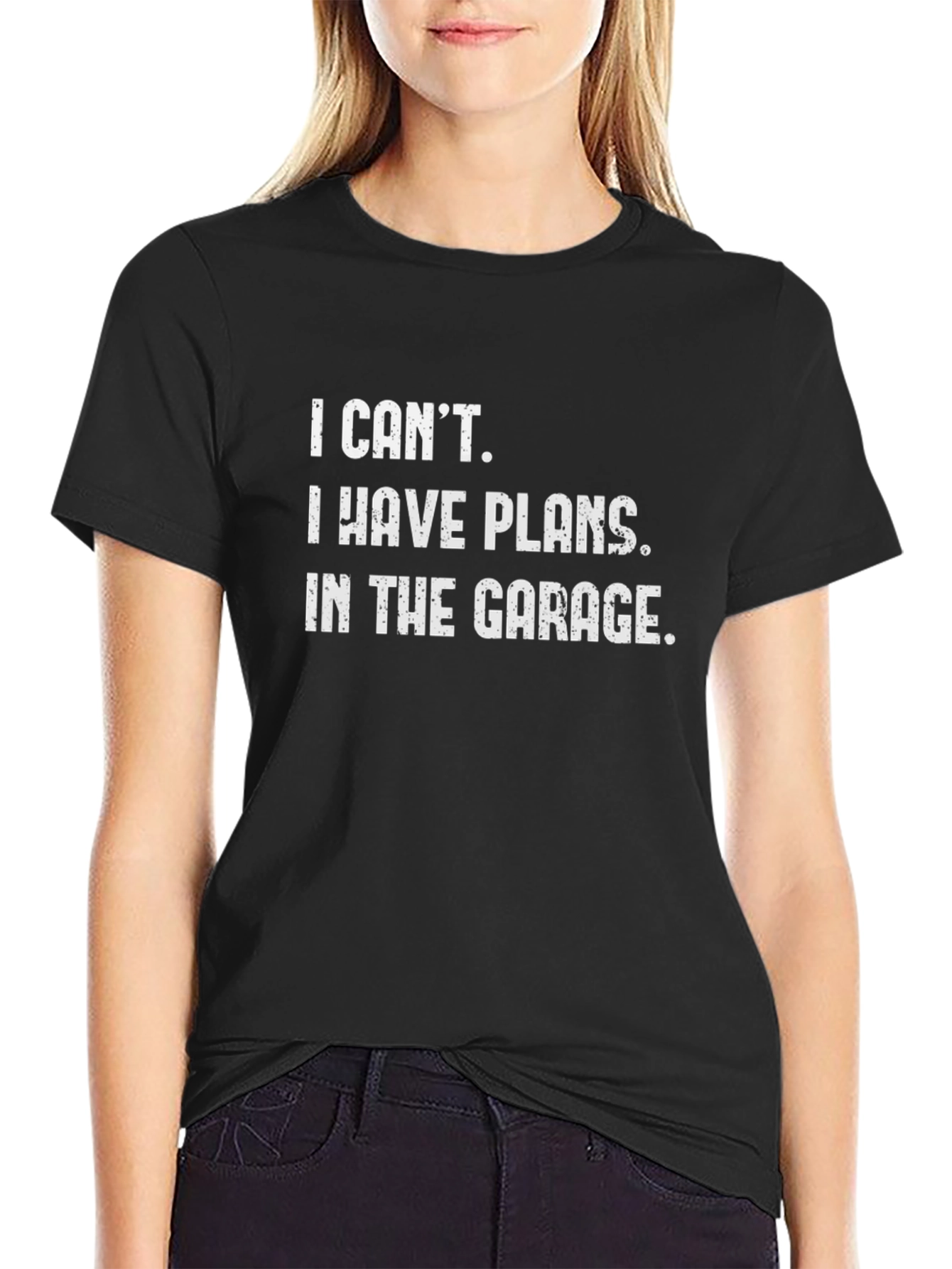 Garage Plans T-Shirt - Mens Black Tee