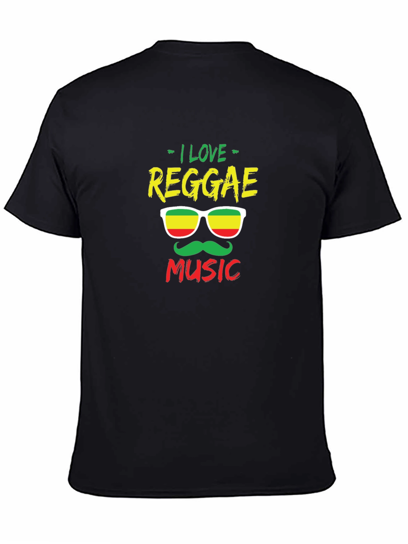 Reggae Music T-Shirt - Cool Rasta Graphic Tee