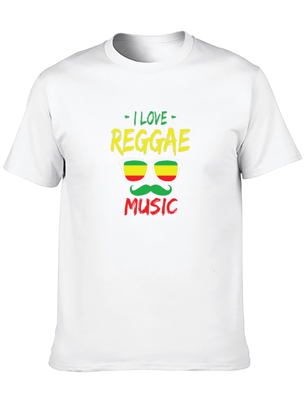 Reggae Music T-Shirt - Cool Rasta Graphic Tee
