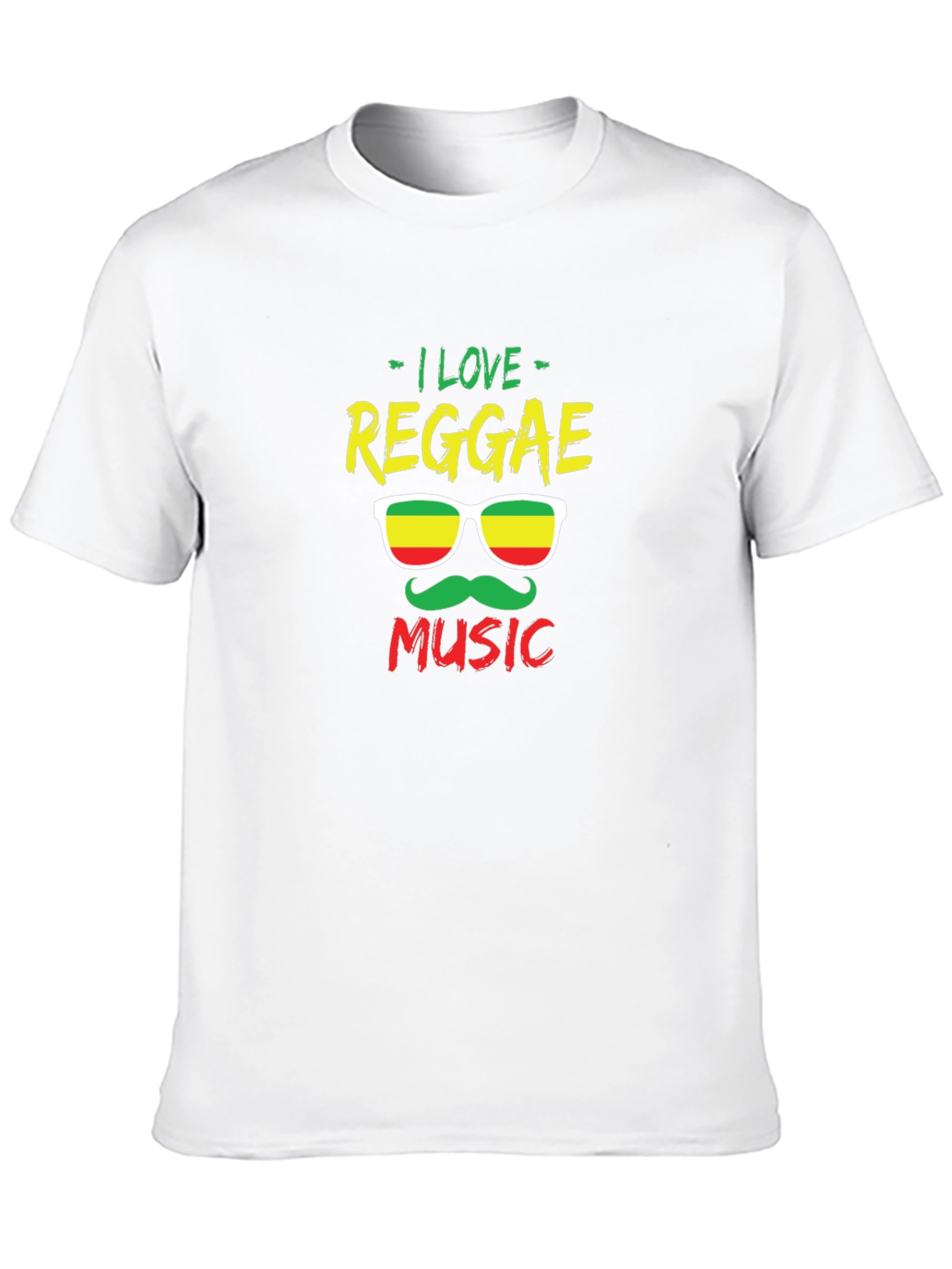 Reggae Music T-Shirt - Cool Rasta Graphic Tee