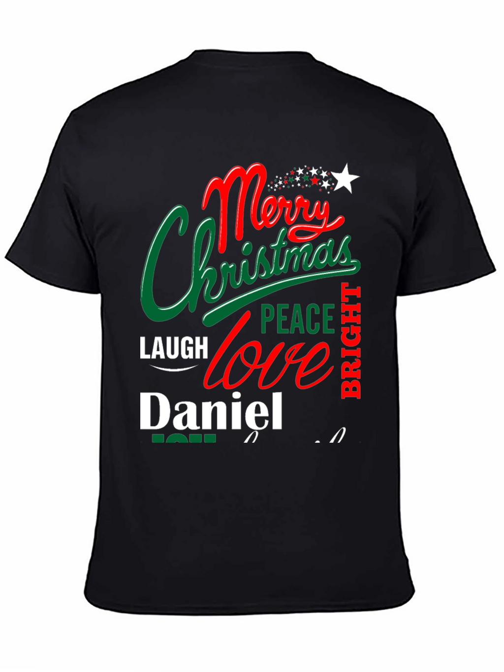 Merry Christmas Daniel T-Shirt - Holiday Festive Tee