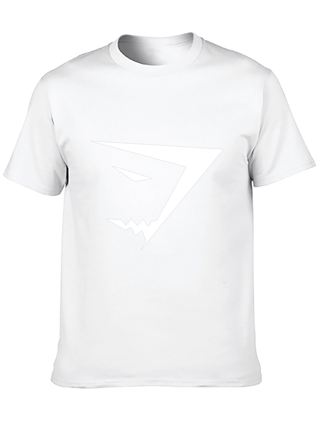 Mens Black T-Shirt with White Gym Logo