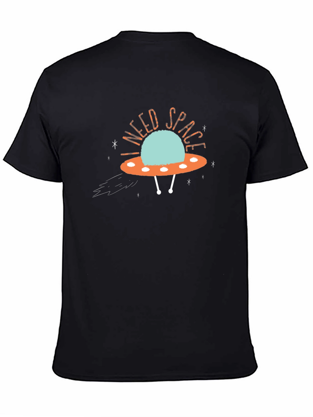 I Need Space UFO Graphic Tee