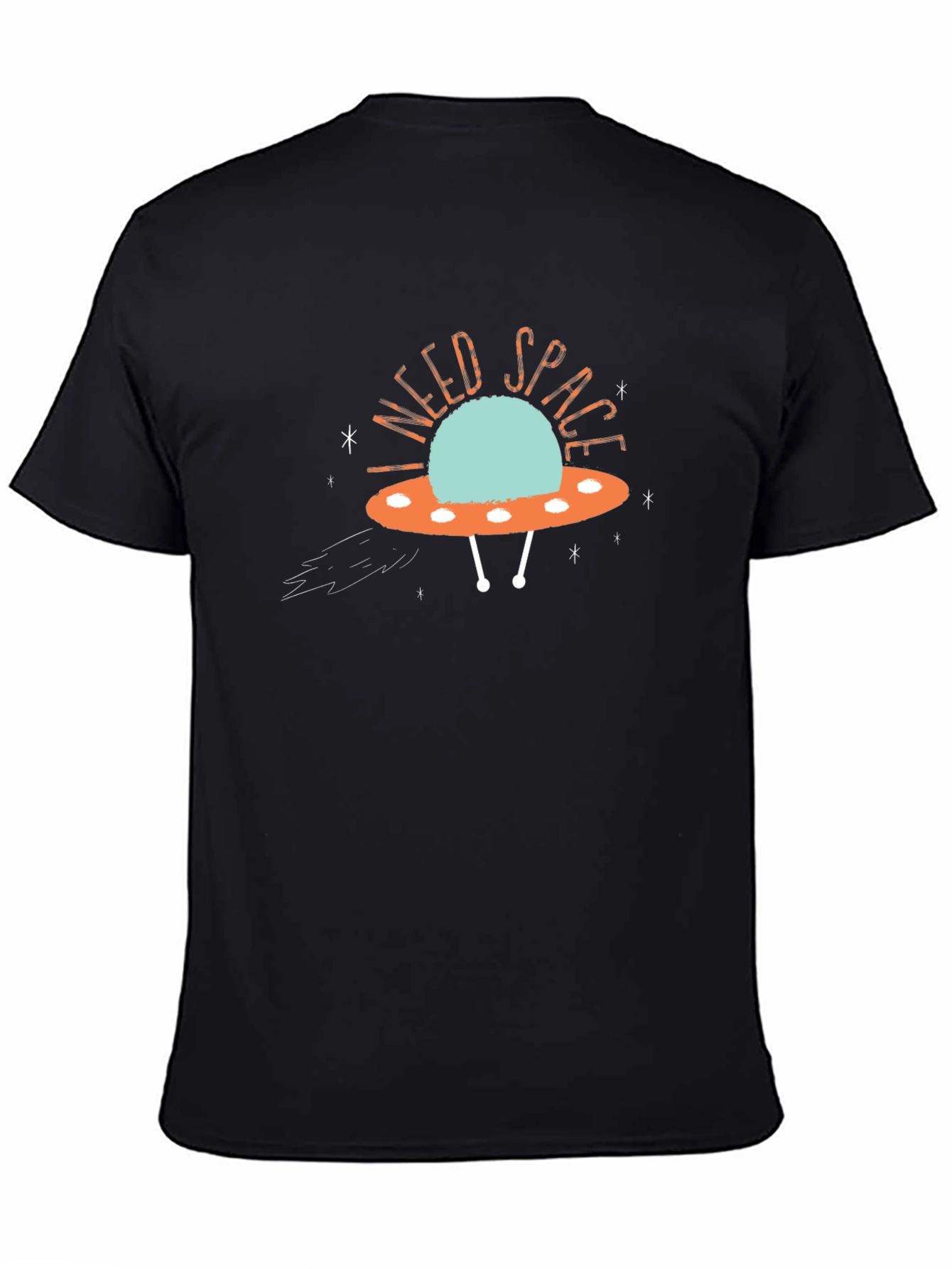 I Need Space UFO Graphic Tee