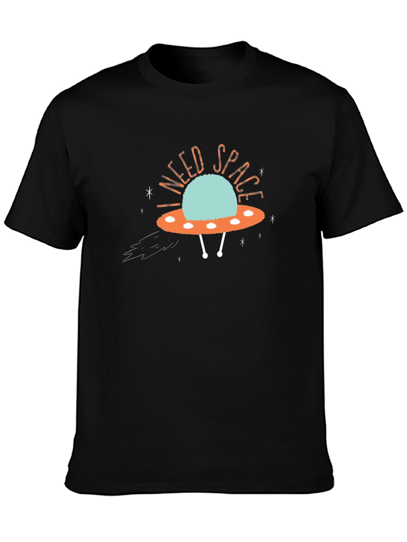 I Need Space UFO Graphic Tee