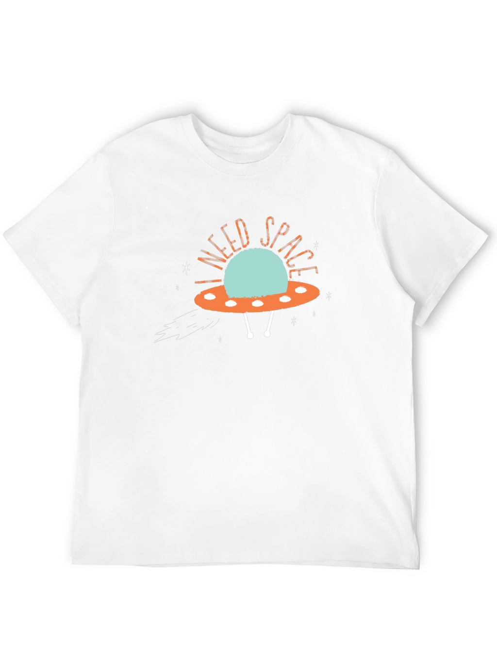I Need Space UFO Graphic Tee