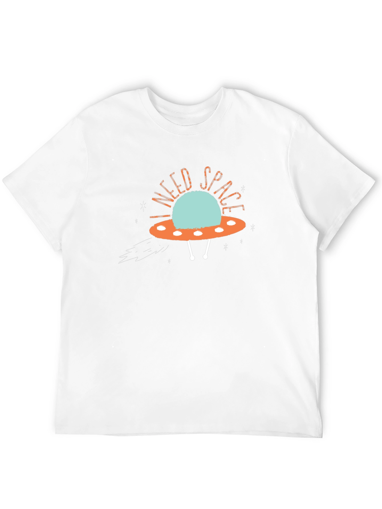 I Need Space UFO Graphic Tee