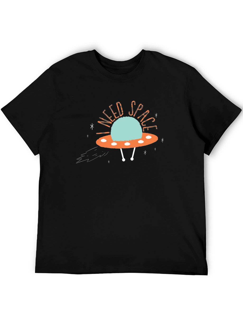 I Need Space UFO Graphic Tee