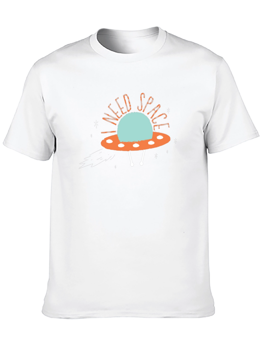 I Need Space UFO Graphic Tee
