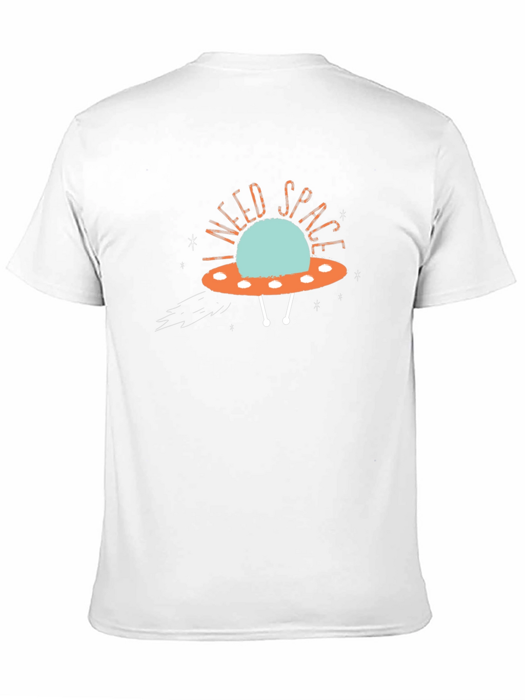 I Need Space UFO Graphic Tee