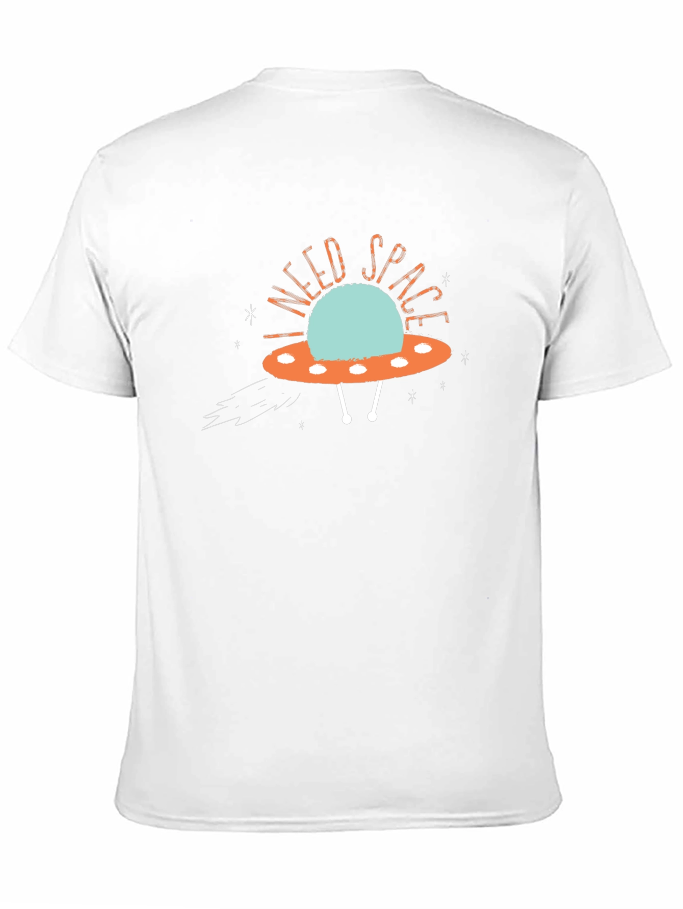I Need Space UFO Graphic Tee
