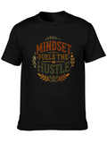 Mindset Fuels The Hustle Graphic T-Shirt