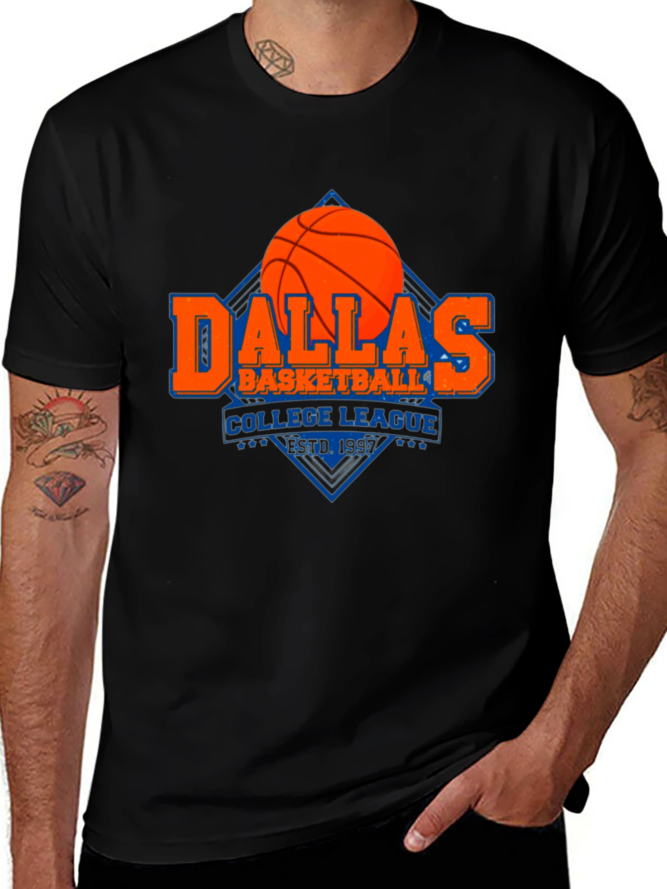 Dallas Basketball College League T-Shirt
