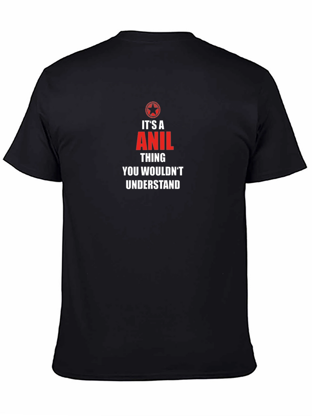Its an Anil Thing - Black Graphic Tee