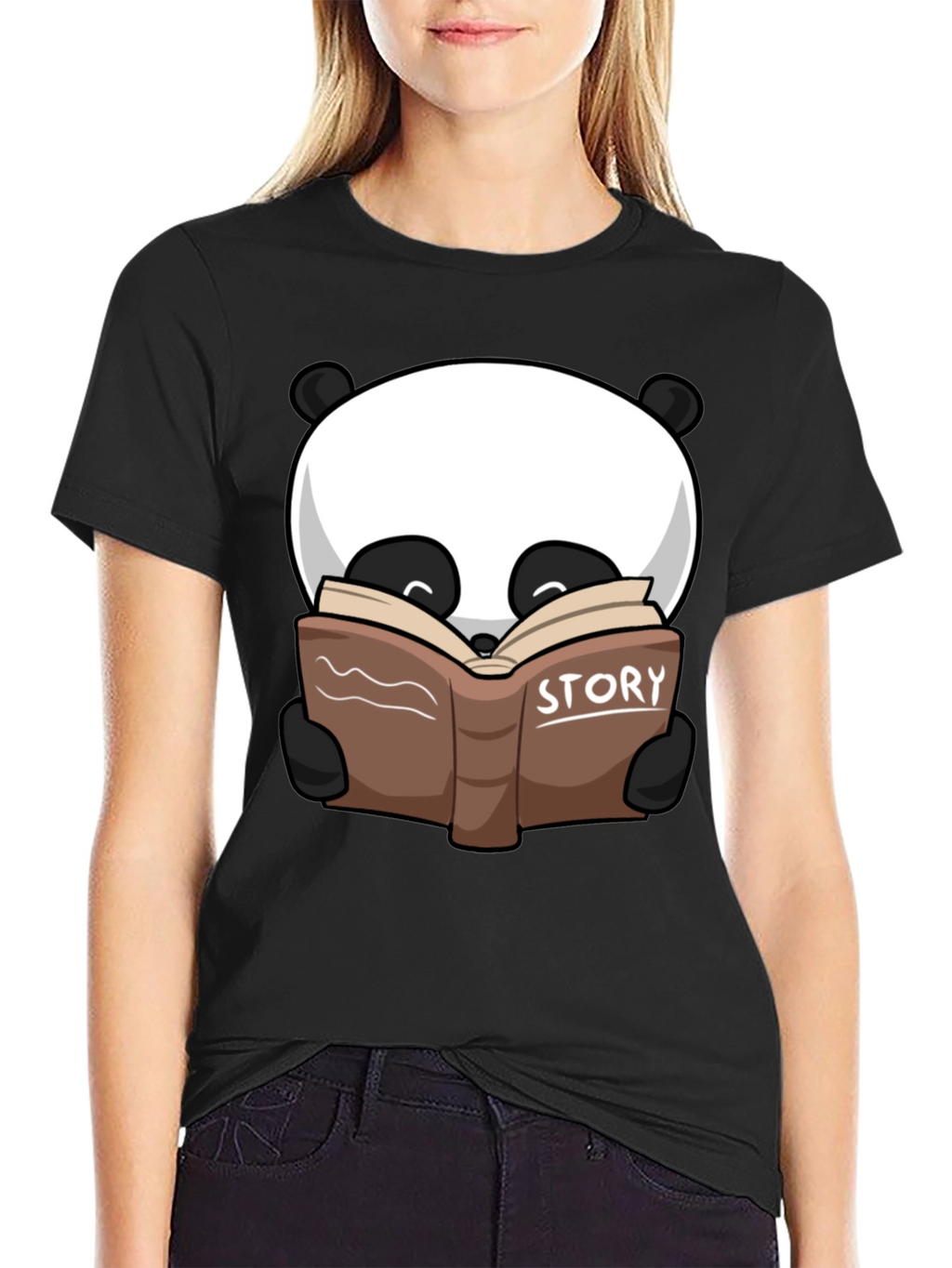 Panda Story Book T-Shirt