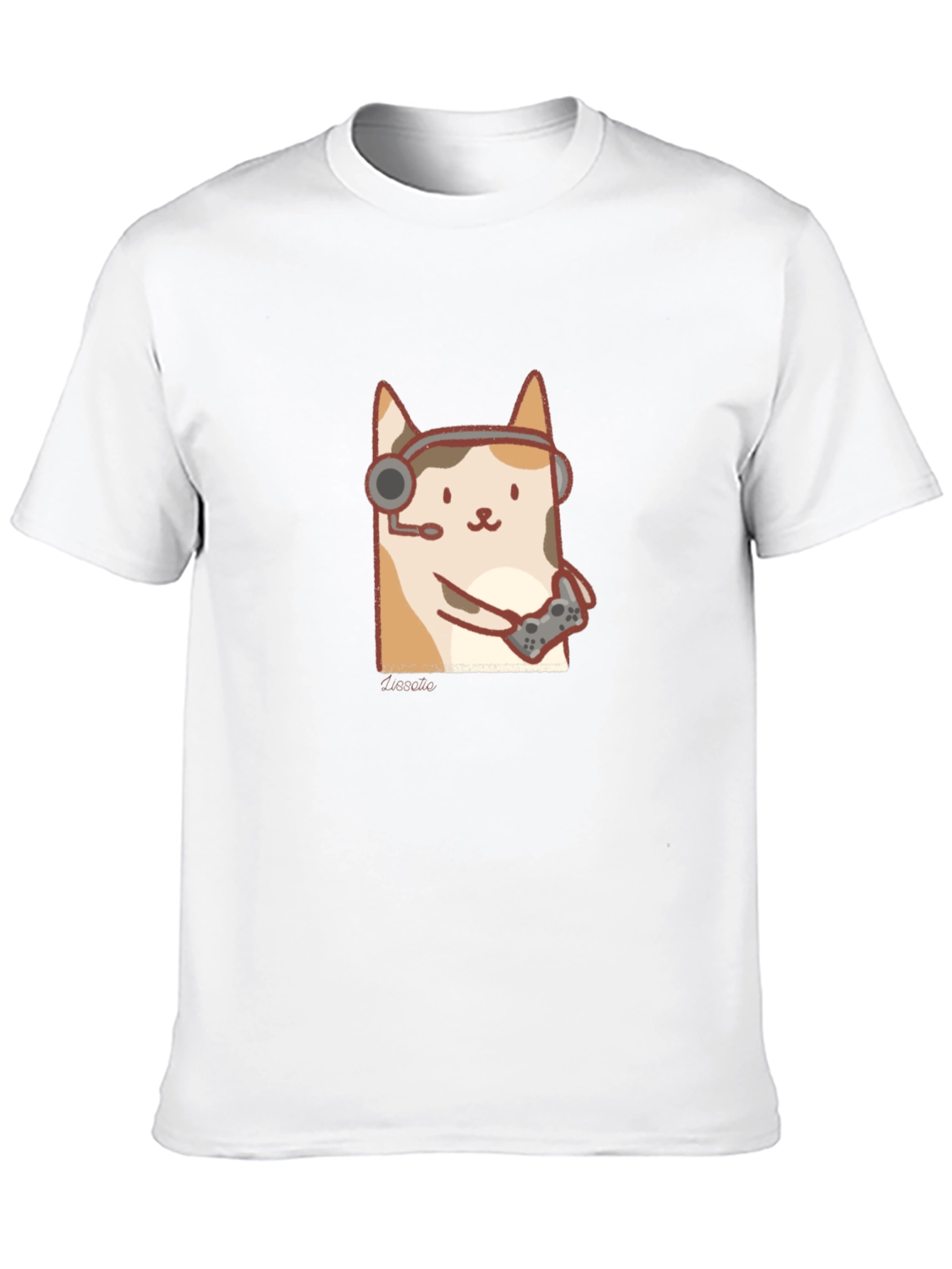 Gamer Cat T-Shirt - Playful Style