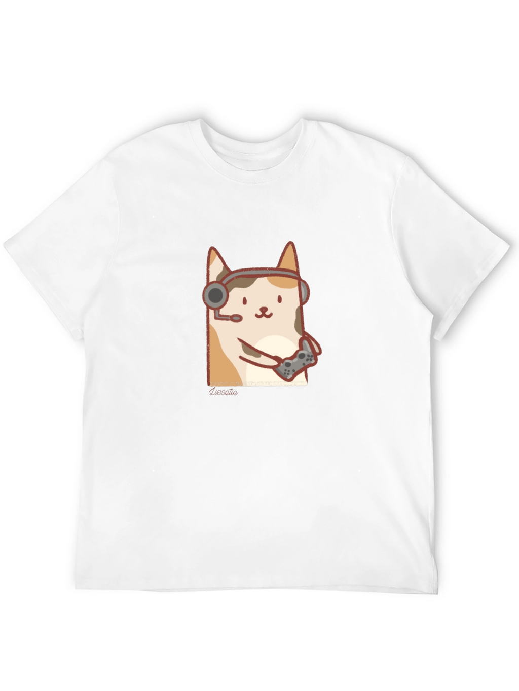 Gamer Cat T-Shirt - Playful Style