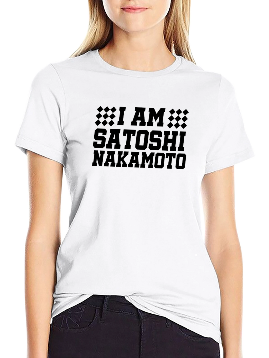 I Am Satoshi Nakamoto Black T-Shirt