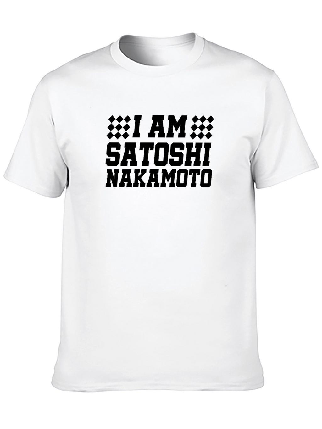I Am Satoshi Nakamoto Black T-Shirt