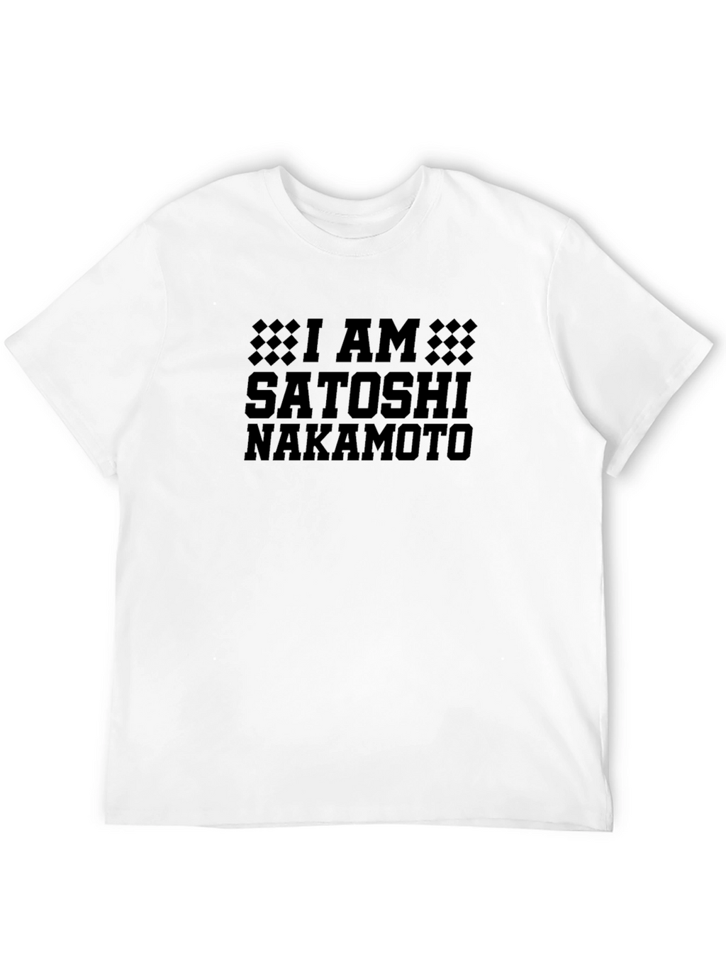I Am Satoshi Nakamoto Black T-Shirt